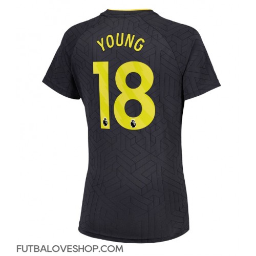 Dres Everton Ashley Young #18 Preč pre Ženy 2024-25 Krátky Rukáv